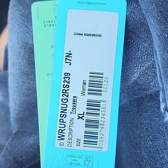 Freddy WR.UP Fashion - Mid Rise - Full Length Pants Size XL - Picture 13 of 13